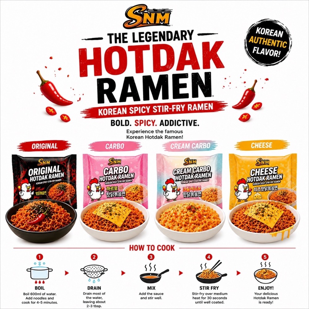 Hotdak Ramen Brochure product visual